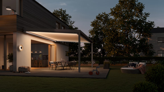 Klemmmarkise 900 für Balkone