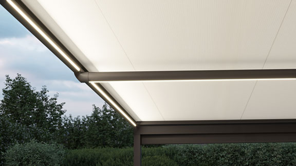 Optionale LED-Beleuchtung